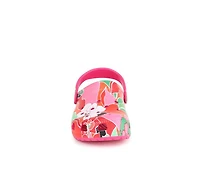 Girls' Crocs Little Kid & Big Classic Woodcut Floral Clogs