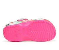 Girls' Crocs Little Kid & Big Classic Woodcut Floral Clogs