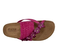 Women's Italian Shoemakers Patrisha Footbed Sandals