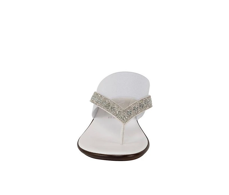 Women's Italian Shoemakers Deleiza Wedge Flip-Flops