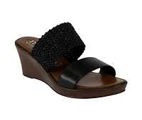 Women's Italian Shoemakers Yamari Platform Wedge Sandals