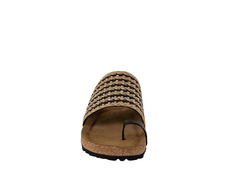 Women's Italian Shoemakers Ginebra Footbed Sandals