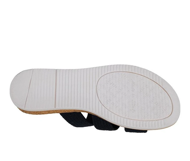 Women's Italian Shoemakers Hylee Low Wedge Sandals