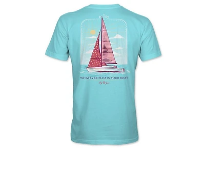Lily Grace Whatever Floats Your Boat Short Sleeve Shirt