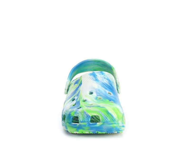 Boys' Crocs Infant & Toddler Classic Glow Marbled Clogs