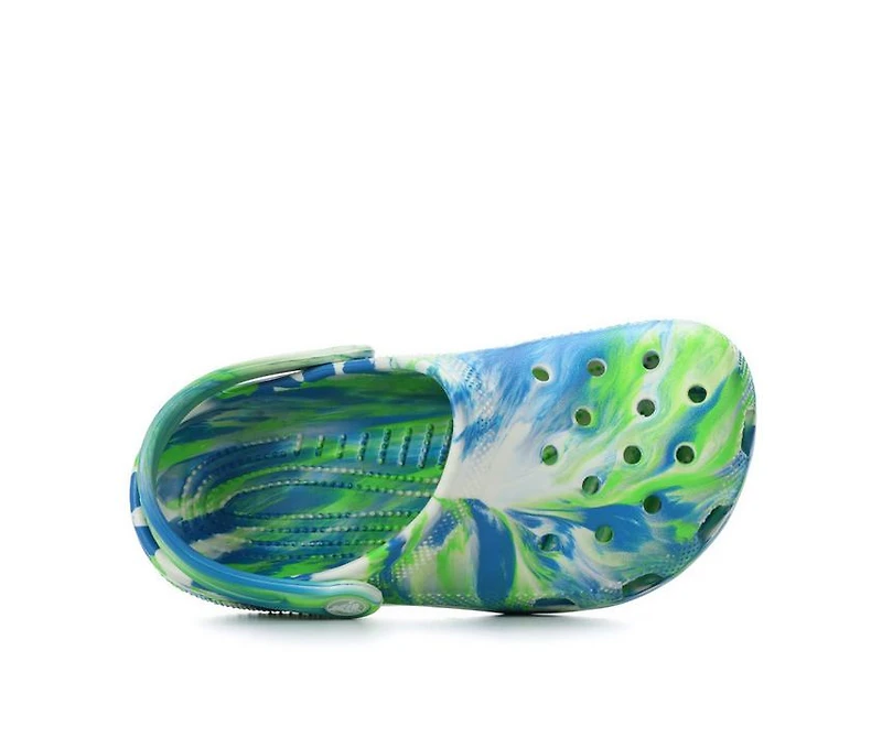 Boys' Crocs Infant & Toddler Classic Glow Marbled Clogs