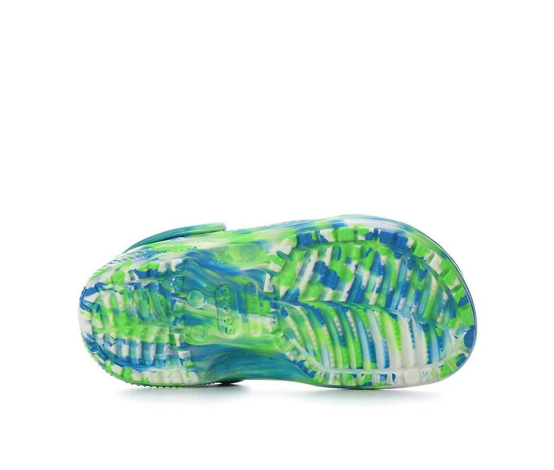 Boys' Crocs Infant & Toddler Classic Glow Marbled Clogs