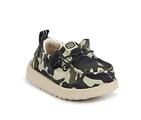 Boys' HEYDUDE Infant Lil Dudes Slip-On Core Crib Shoes
