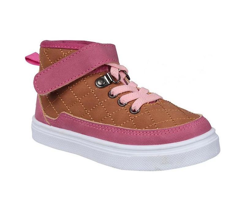 Girls' Oomphies Toddler & Little Kid Wrenley High Top Sneakers