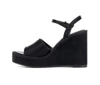 Women's Olivia Miller Magnetic Platform Wedge Sandals