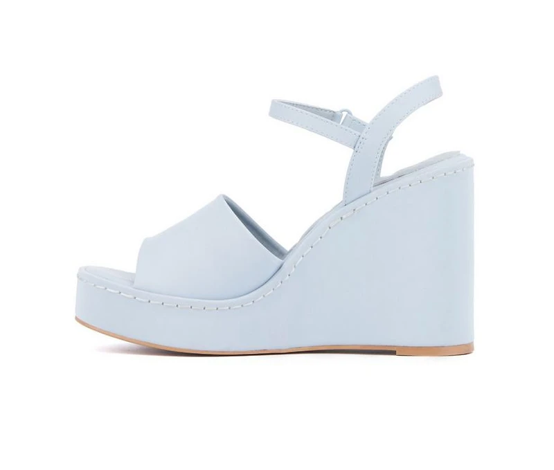 Women's Olivia Miller Magnetic Platform Wedge Sandals