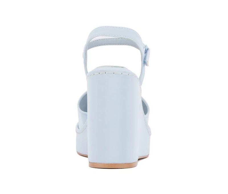 Women's Olivia Miller Magnetic Platform Wedge Sandals