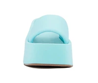 Women's Olivia Miller Uproar Platform Wedge Sandals