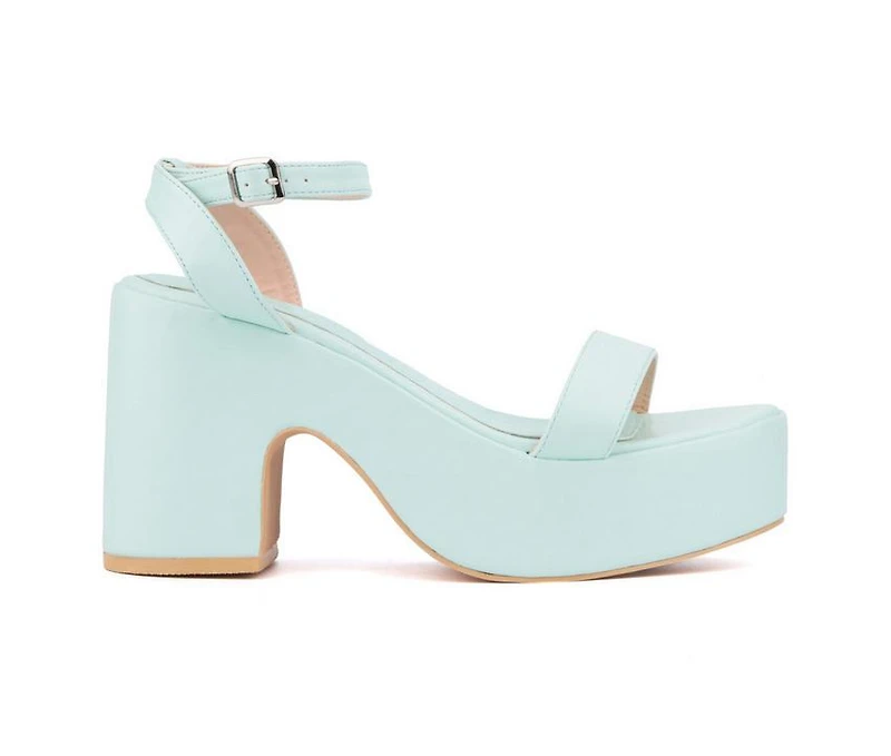 Women's Olivia Miller Charmer Platform Dress Sandals