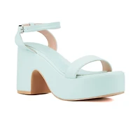 Women's Olivia Miller Charmer Platform Dress Sandals