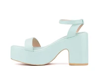 Women's Olivia Miller Charmer Platform Dress Sandals