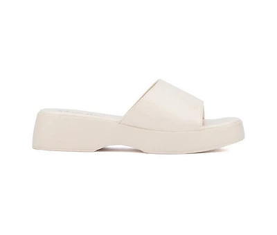 Women's Olivia Miller Ambition Platform Wedge Sandals