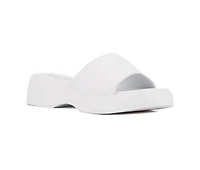 Women's Olivia Miller Ambition Platform Wedge Sandals