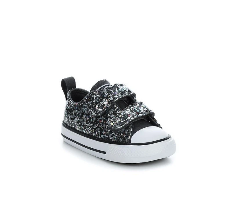 Girls' Converse Toddler CTAS Glitter OX Sneakers
