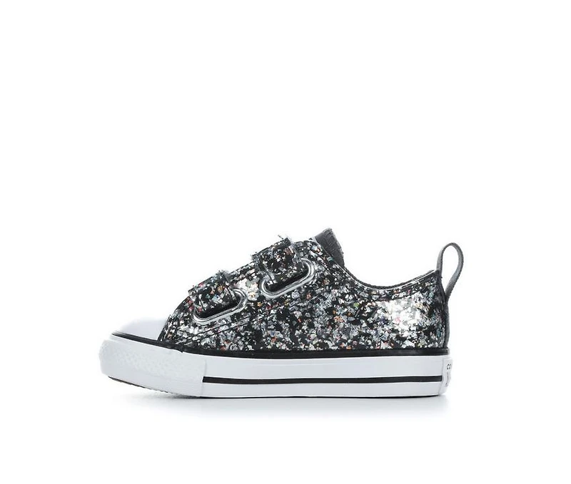 Girls' Converse Toddler CTAS Glitter OX Sneakers