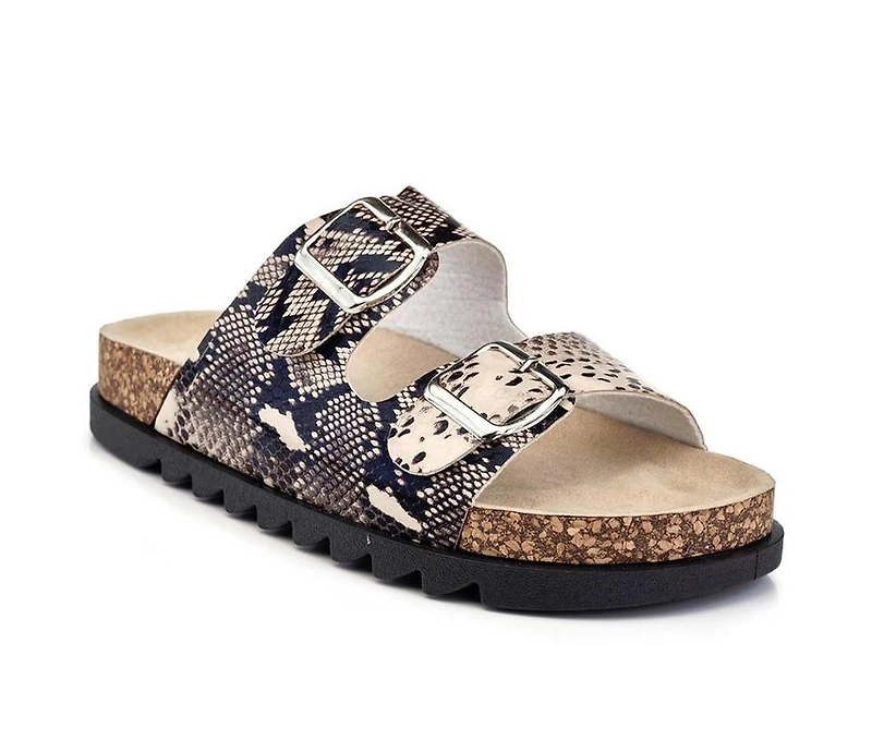 Women's Henry Ferrara Fabulous-18 Footbed Sandals