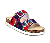 Women's Henry Ferrara Fabulous-72 Footbed Sandals