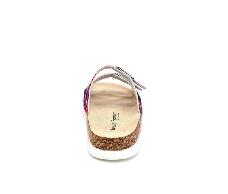 Women's Henry Ferrara Fabulous-72 Footbed Sandals