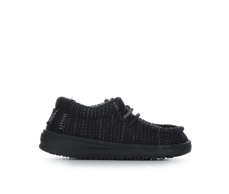 Boys' HEYDUDE Toddler Wally Stetch Sox Casual Shoes