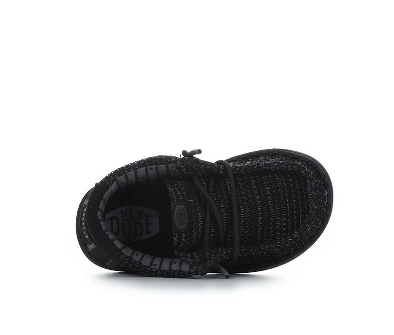 Boys' HEYDUDE Toddler Wally Stetch Sox Casual Shoes