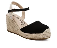 Women's London Rag Trand Espadrille Wedges