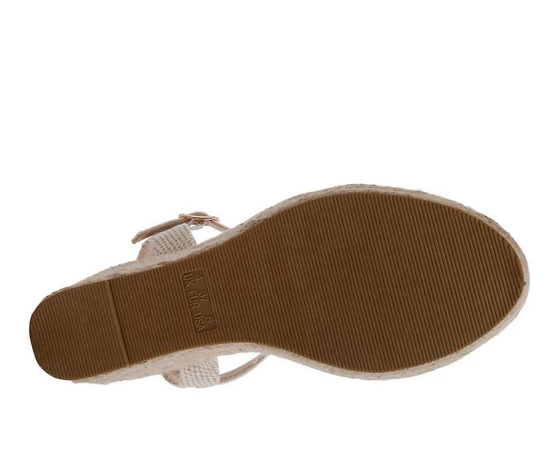 Women's London Rag Trand Espadrille Wedges
