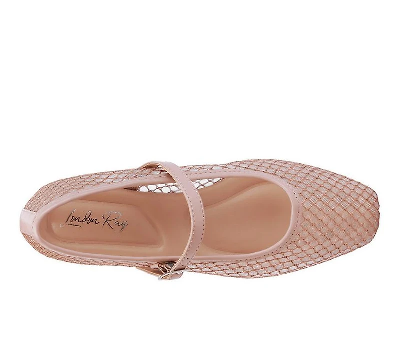 Women's London Rag Averona Mesh Mary Jane Flats