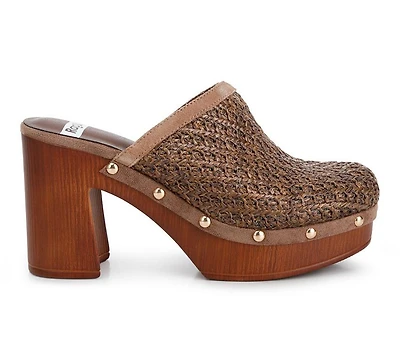 Women's Rag & Co Jeydena Heeled Clogs
