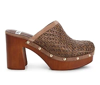 Women's Rag & Co Jeydena Heeled Clogs