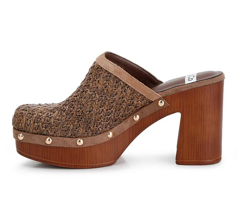 Women's Rag & Co Jeydena Heeled Clogs