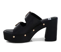 Women's Rag & Co Kenna Recycled Leather Platform Dress Sandals
