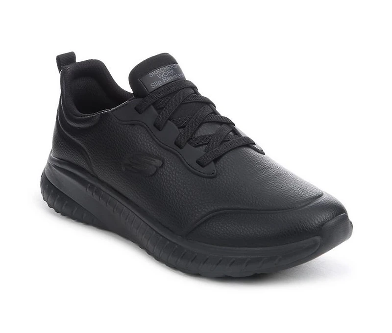 Women's Skechers Work 108181 Squad Chaos Rodey Slip Resistant Slip-On Shoes