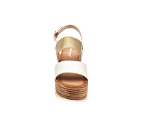 Women's Henry Ferrara Monica Platform Wedge Sandals