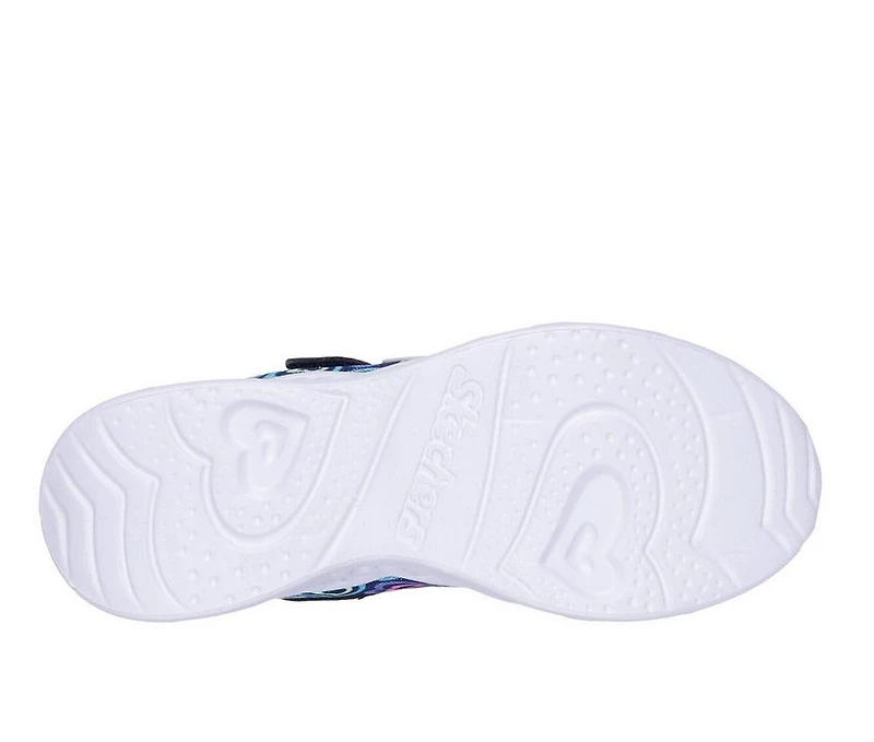 Girls' Skechers Heart Lights Boogie Love 10.5-4 Light-Up Shoes