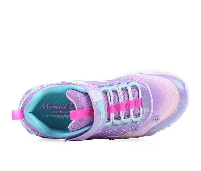 Girls' Skechers Little Kid Mermaid Dreams Light-Up Shoes