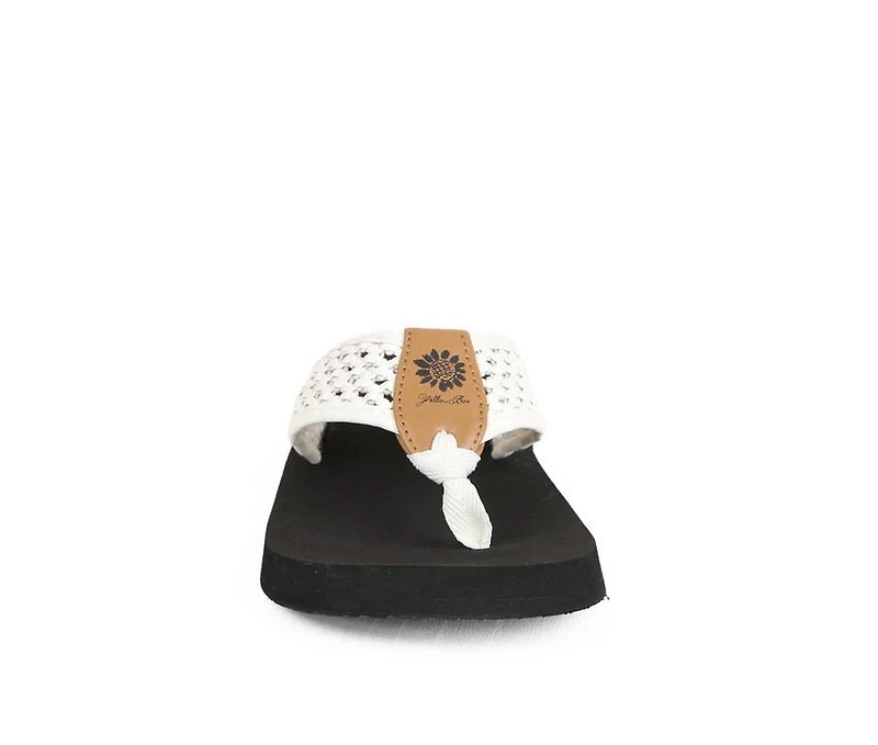 Women's Yellow Box Felisa Flip-Flops