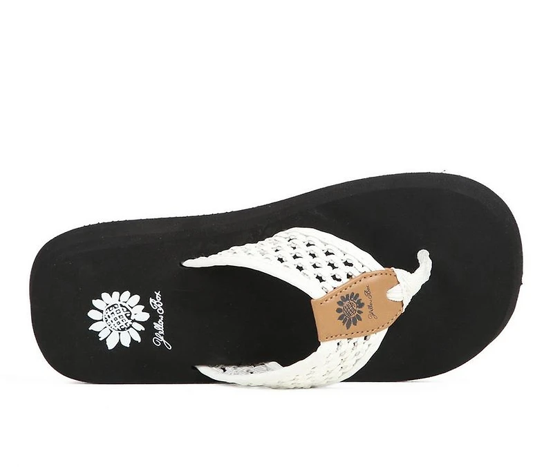 Women's Yellow Box Felisa Flip-Flops