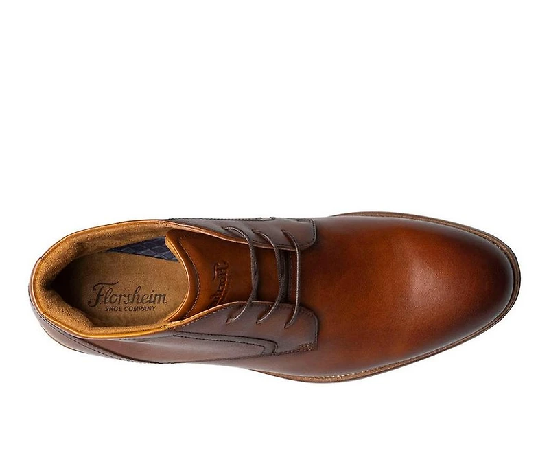 Men's Florsheim Rucci Plain Toe Chukka Dress Boots