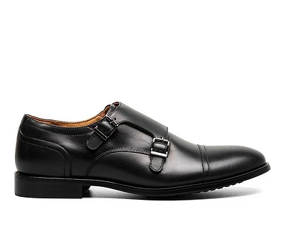 Men's Florsheim Rucci Cap Toe Double Monk Strap Dress Shoes