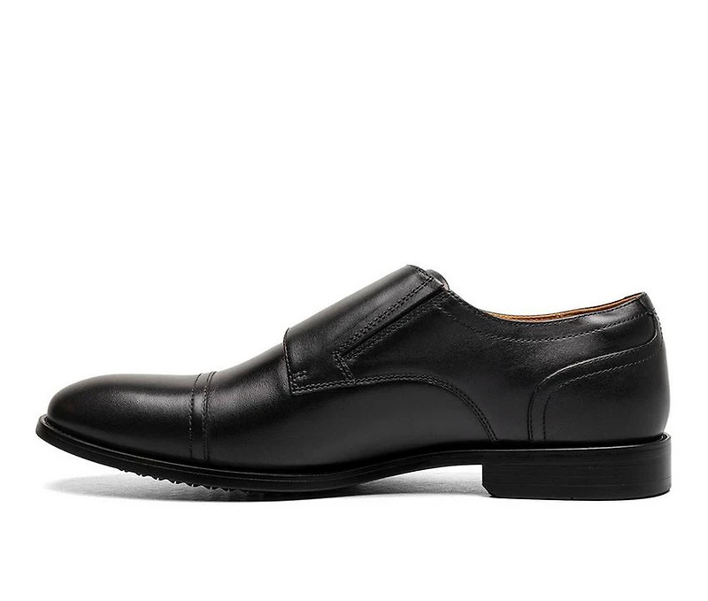 Men's Florsheim Rucci Cap Toe Double Monk Strap Dress Shoes