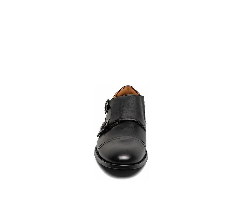 Men's Florsheim Rucci Cap Toe Double Monk Strap Dress Shoes
