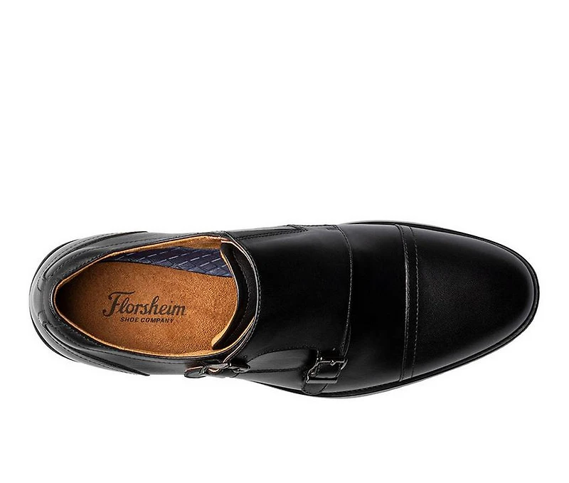 Men's Florsheim Rucci Cap Toe Double Monk Strap Dress Shoes