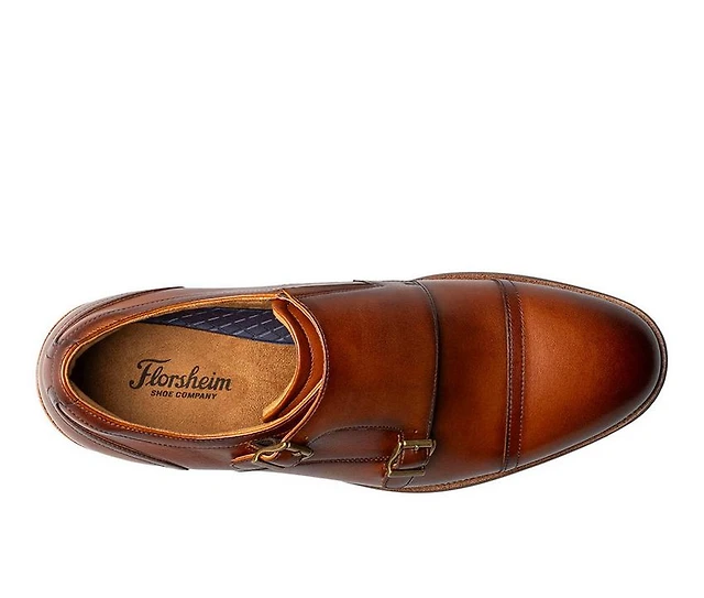 Stacy Adams Bayne Leather Cap Toe Double Monk Strap Dress Shoes at  CoolSprings Galleria in Franklin, TN