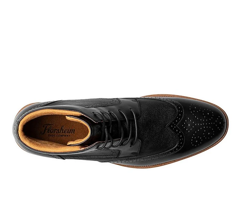 Men's Florsheim Rucci Wingtip Lace Up Dress Boots