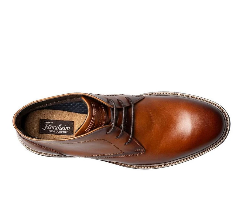 Men's Florsheim Forge Plain Toe Chukka Dress Boots